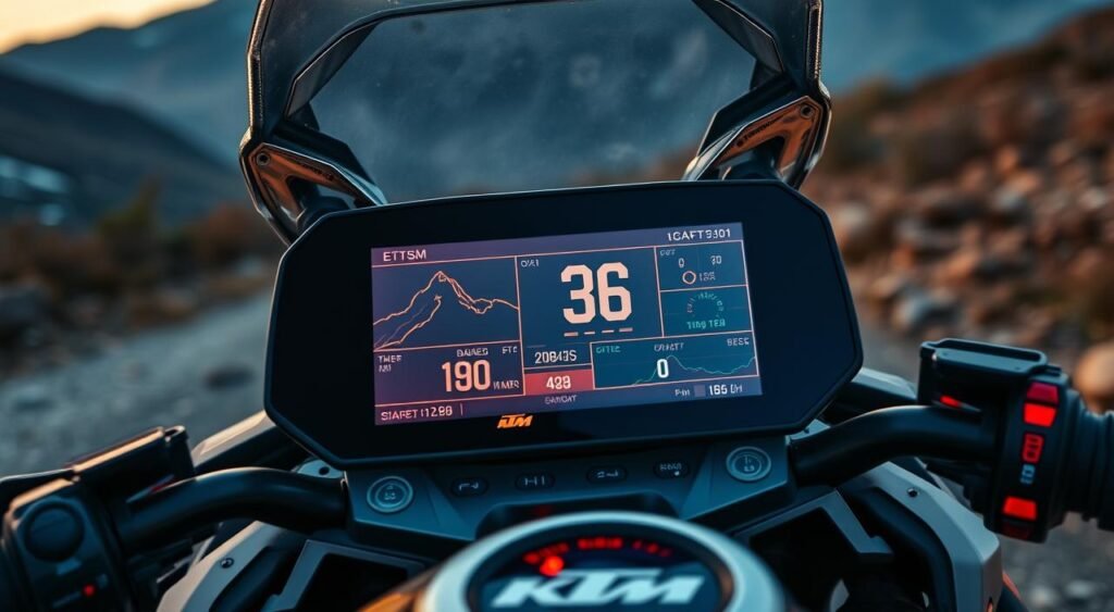 KTM 790 Adventure TFT display KTM 790 Adventure TFT display