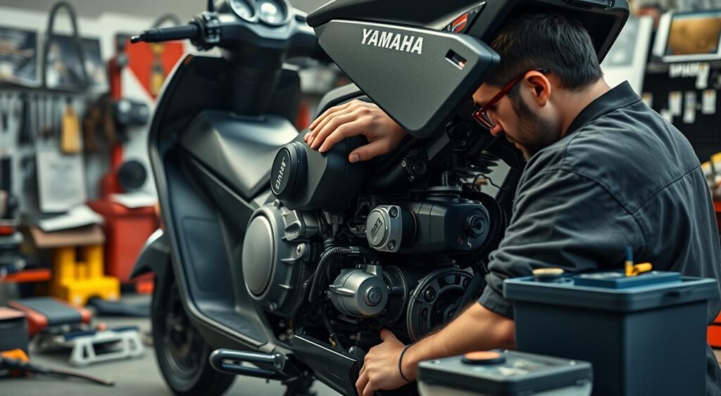 Yamaha NMax 155 maintenance Yamaha NMax 155 maintenance