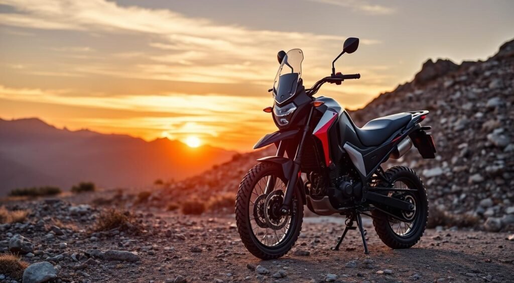 Hero XPulse 210 rugged adventure motorcycle