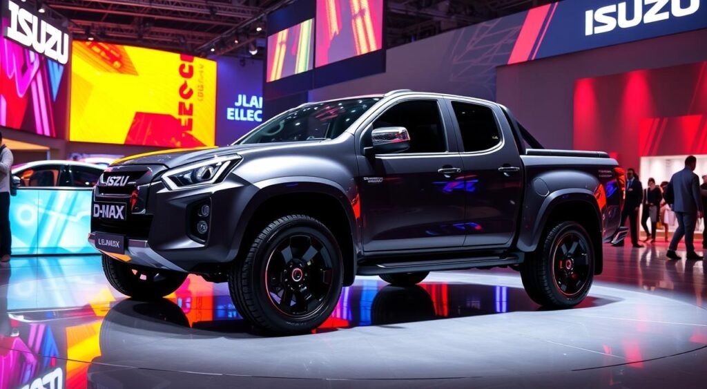 Isuzu D-Max all-electric pickup concept at Bharat Mobility Global Expo 2025 Isuzu D-Max all-electric pickup concept at Bharat Mobility Global Expo 2025