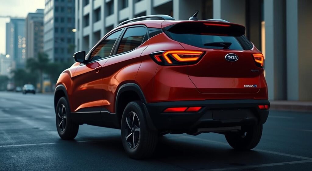Tata Nexon EV Max exterior design Tata Nexon EV Max exterior design