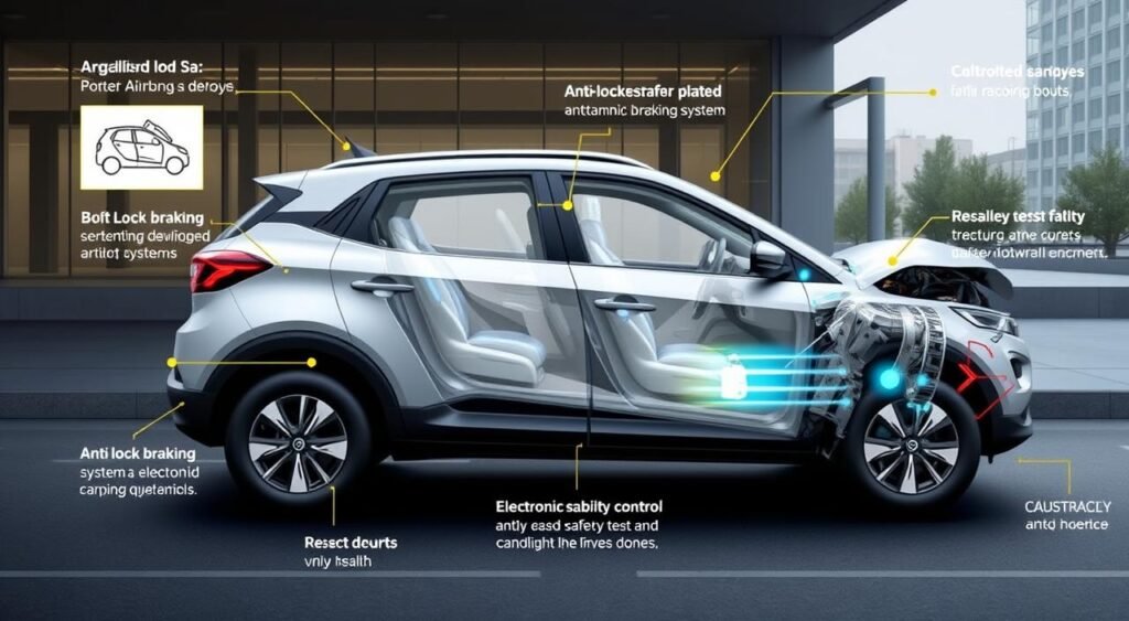 Tata Nexon EV Max safety features Tata Nexon EV Max safety features