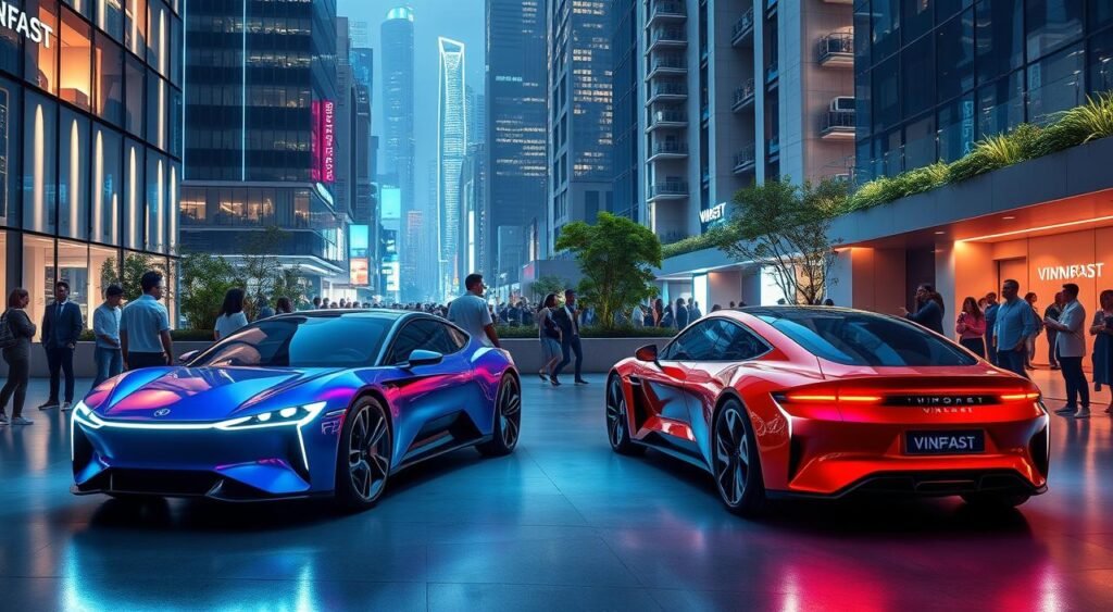 VinFast VF 7 and VF 6 models VinFast VF 7 and VF 6 models
