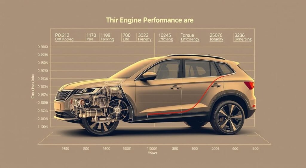 Skoda Kodiaq engine performance graph