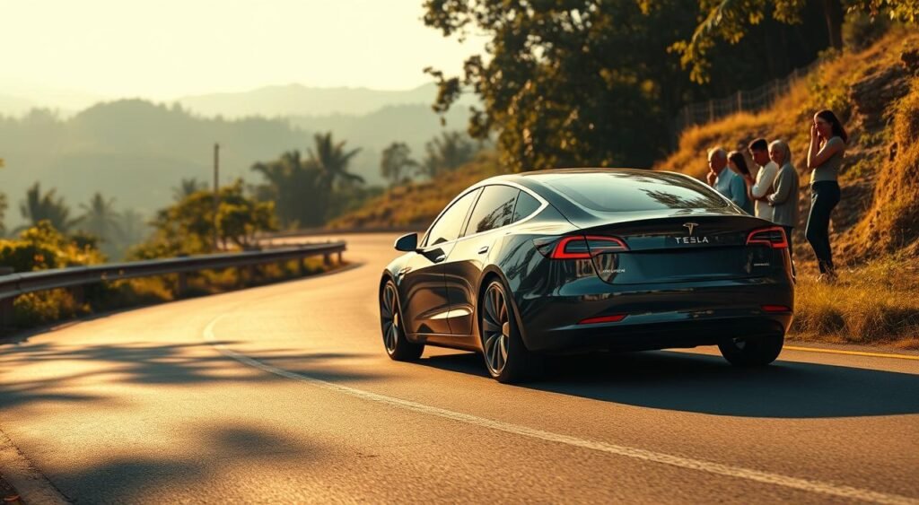 Tesla Model 3 test drives in India