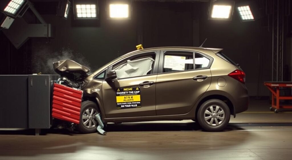 Bharat NCAP crash test Bharat NCAP crash test