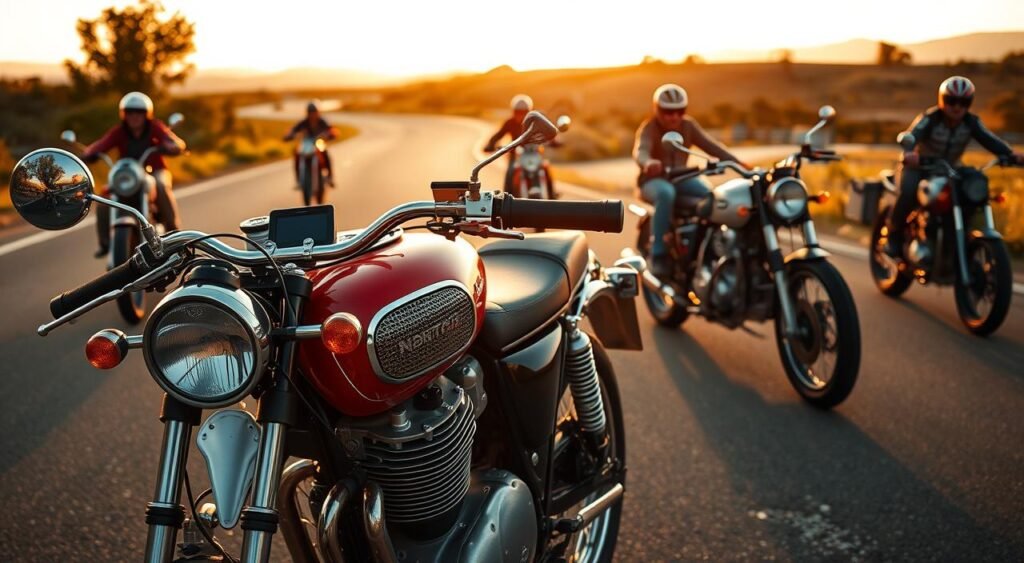 Classic Motorcycles with Modern Technology