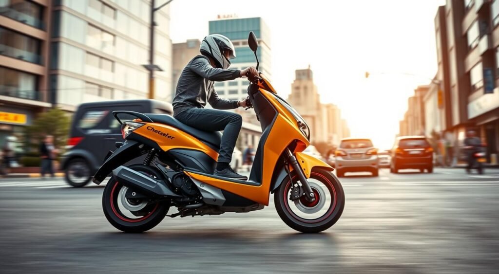 Efficient Performance of Bajaj Chetak 3503 Electric Scooter