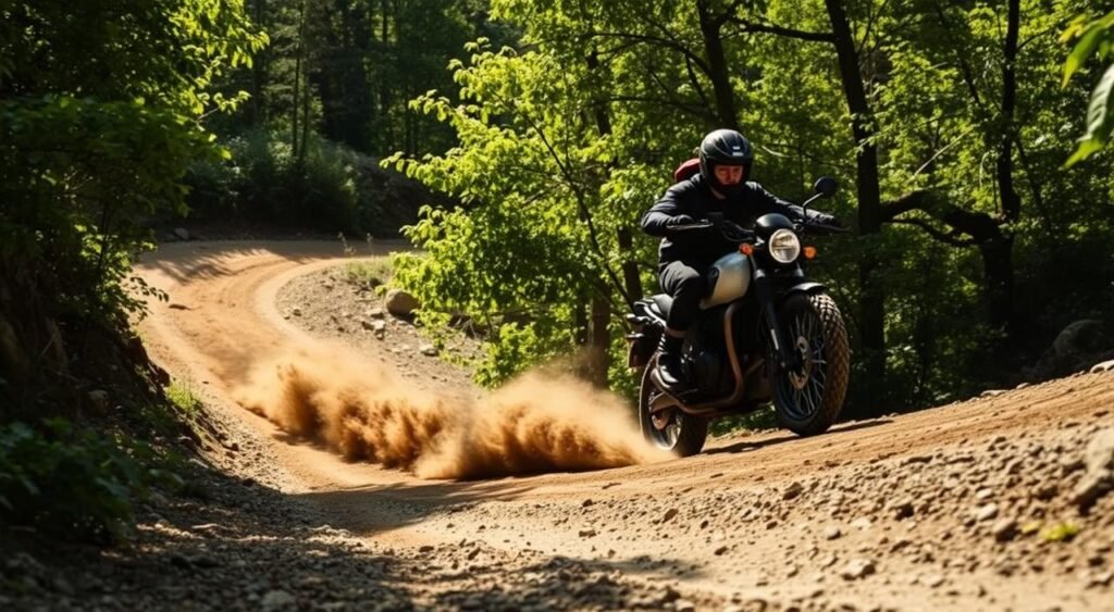 Scrambler 400 XC riding experience