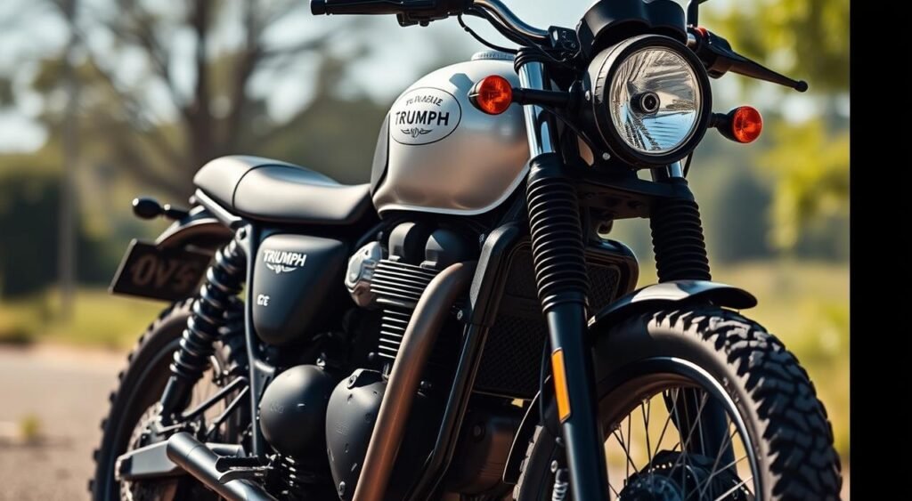 Triumph Scrambler 400 XC design