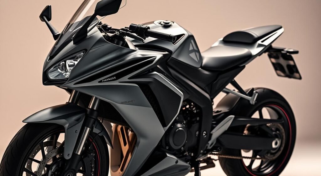 aerodynamic fairing on Honda CBR650R