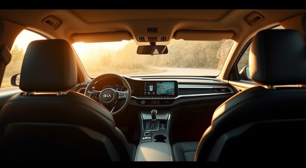 Kia Carens Clavis EV interior