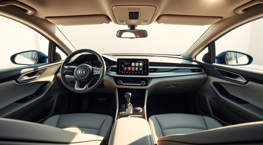 Kia Carens Clavis EV interior
