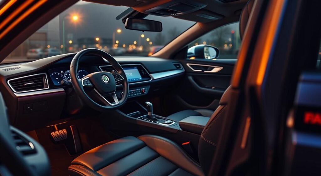 Skoda Slavia interior features Skoda Slavia interior features