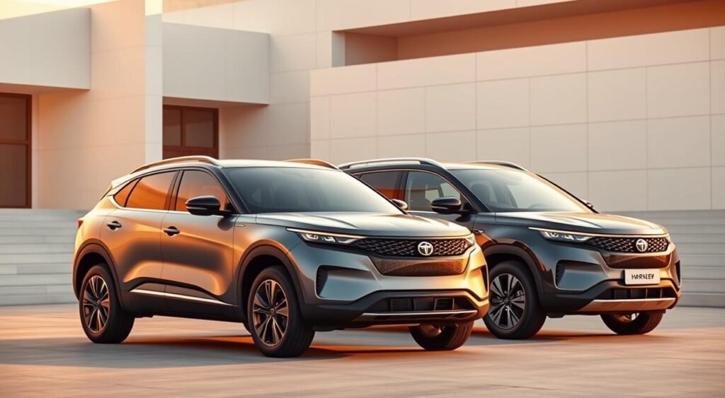 Tata Harrier EV comparison