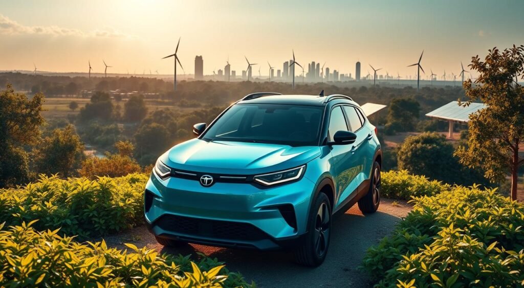 Tata Harrier EV sustainability