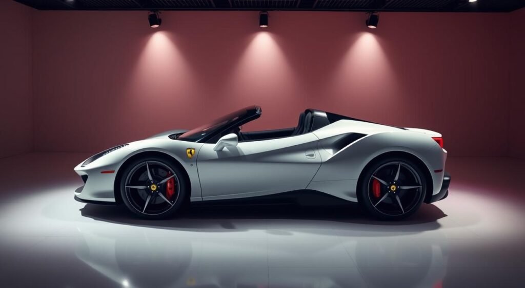 Ferrari Amalfi features digital display