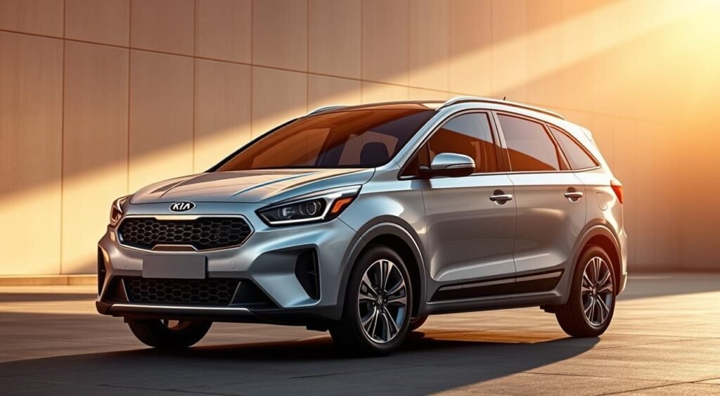 Kia Carens update exterior design