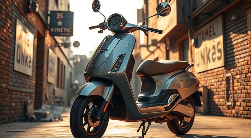 Kinetic DX Nostalgia electric scooter Kinetic DX Nostalgia electric scooter