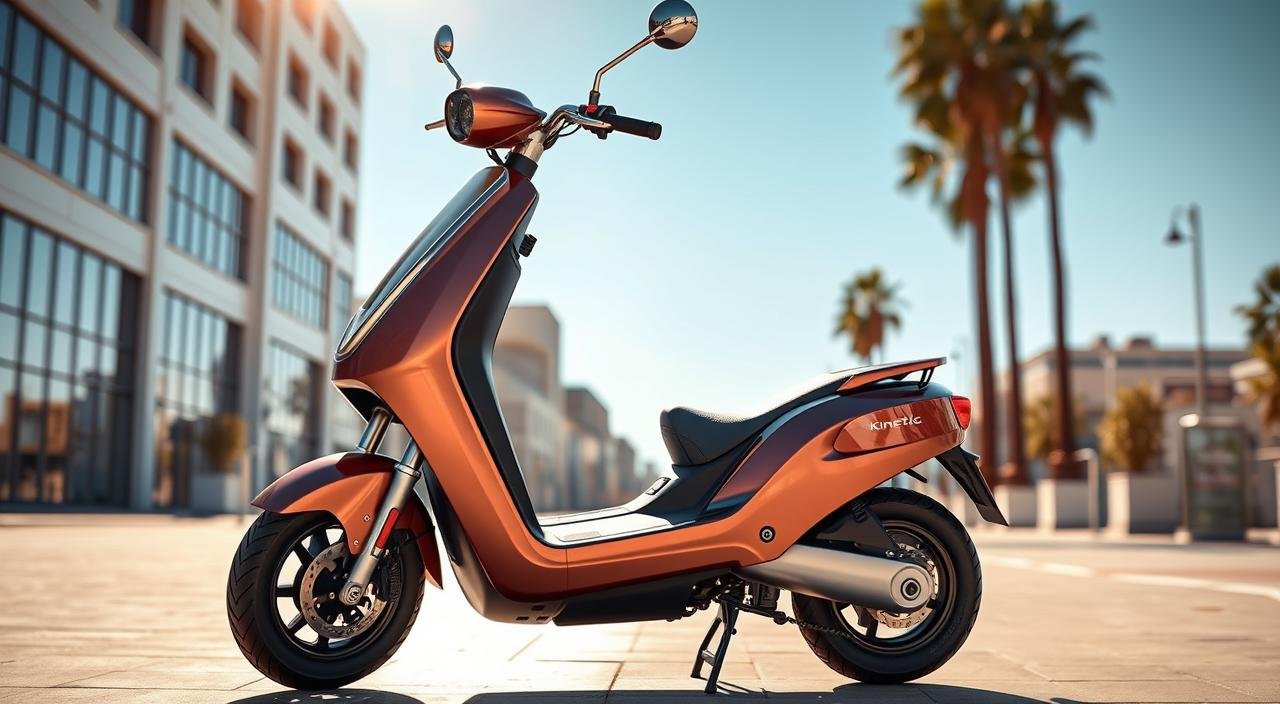 Kinetic DX Returns as Electric Scooter – Nostalgia Meets Innovation!