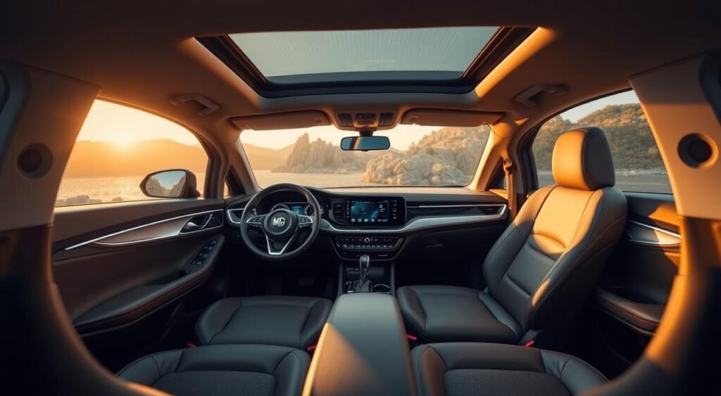 MG M9 Electric MPV interior comfort features MG M9 Electric MPV interior comfort features