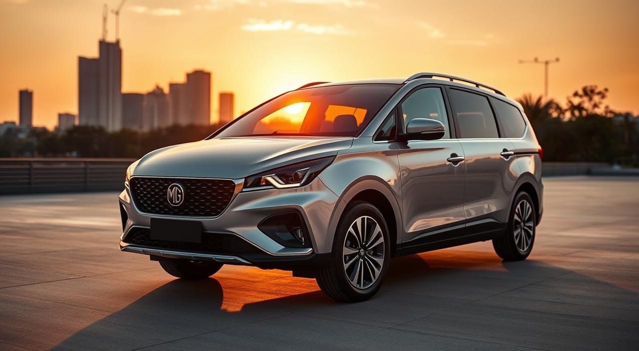 MG M9 luxury MPV electric vehicle