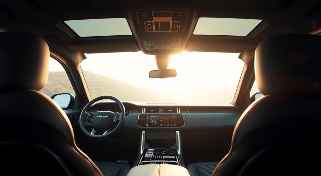 Range Rover SV Black luxury interior