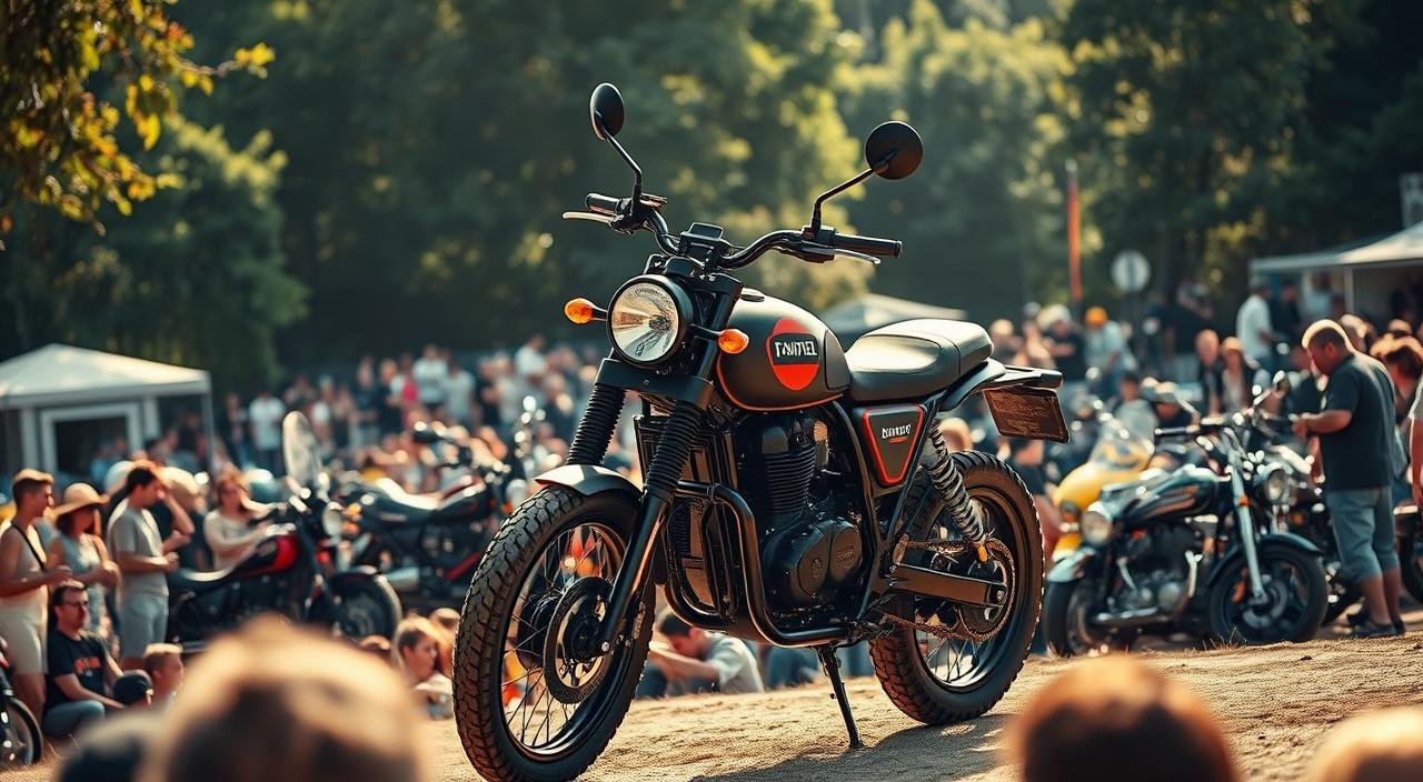 Royal Enfield Guerrilla 450 Steals the Show at Wheels & Waves 2025