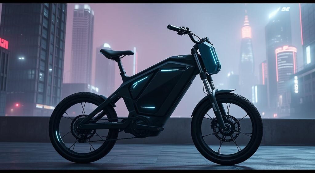 Sci-Fi Inspired E-Bike design concept