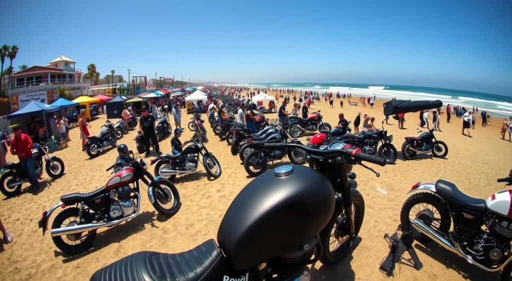 beach festival motorcycles