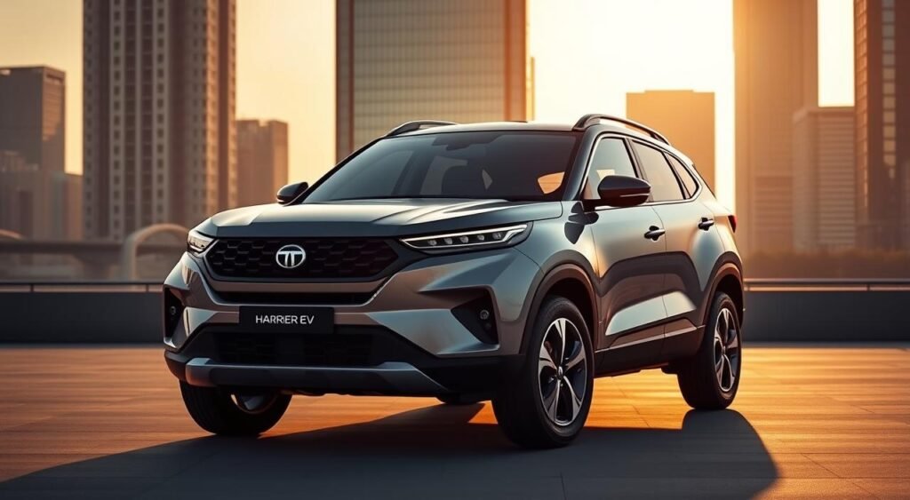 Tata Harrier EV exterior design