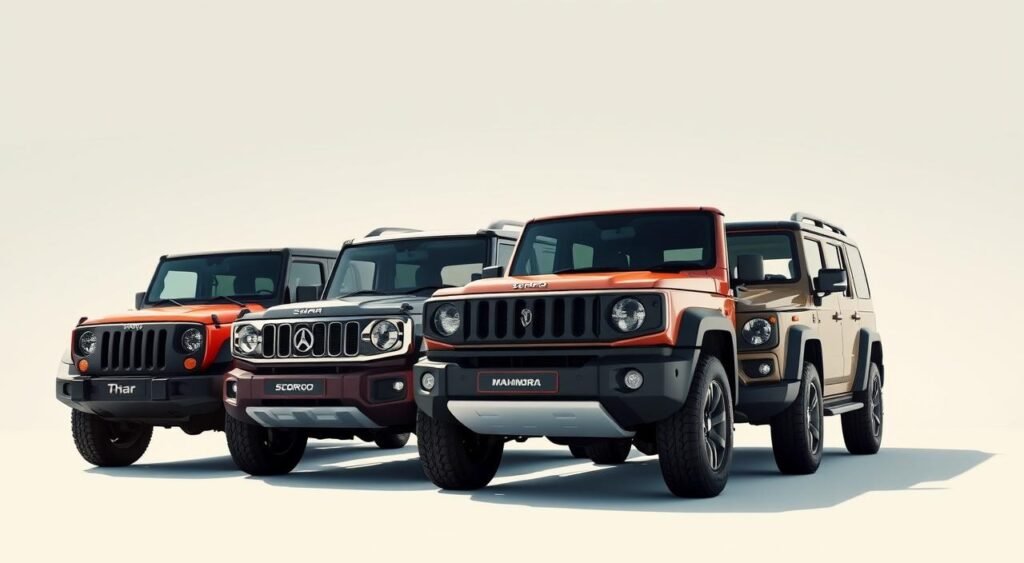 Top Mahindra SUVs comparison Top Mahindra SUVs comparison