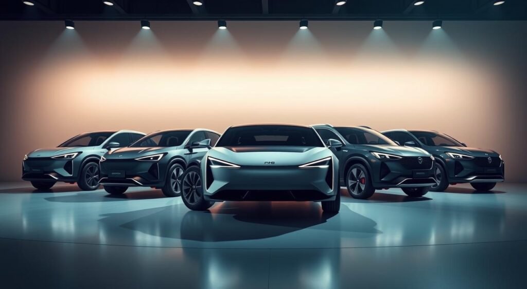 VinFast VF6 variants display