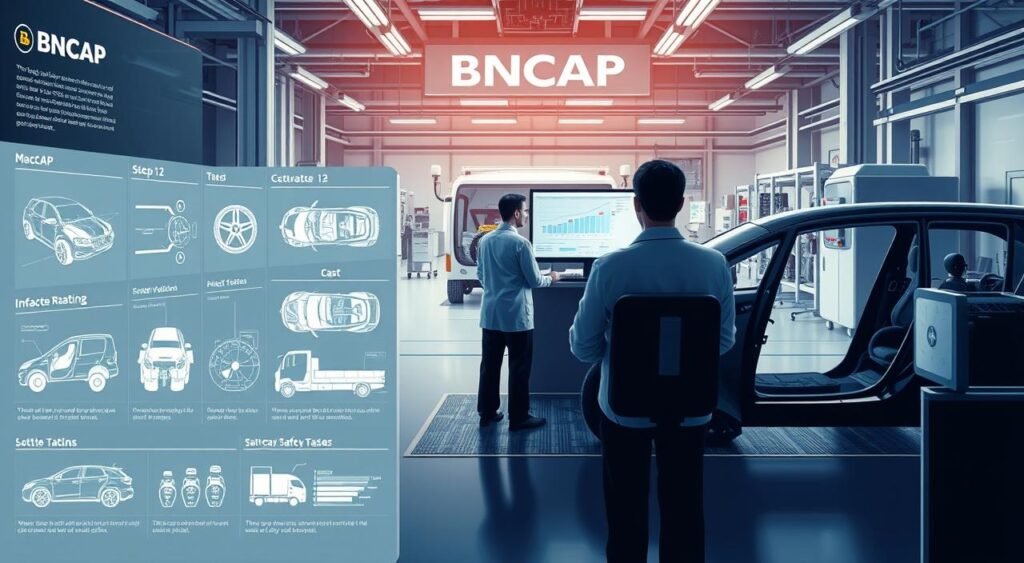 BNCAP safety rating test procedures