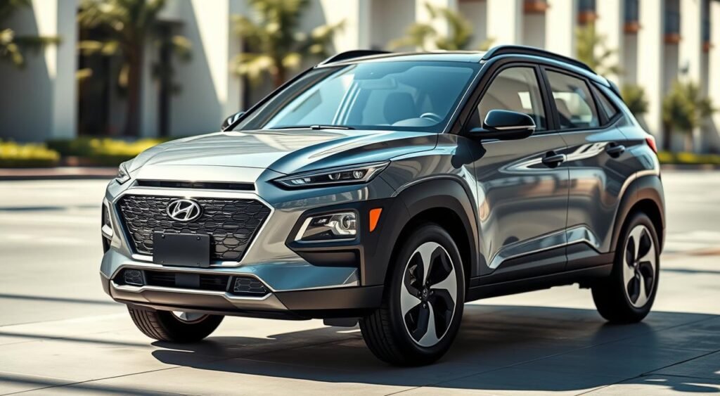 Hyundai compact EV SUV features