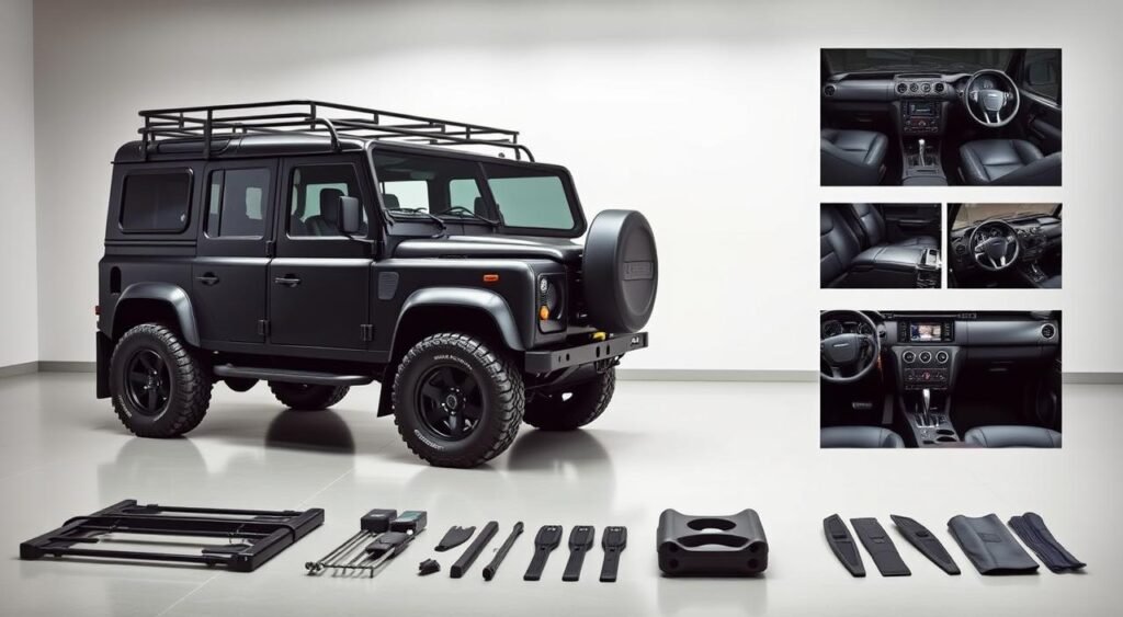 Land Rover Defender 110 Launch customization options