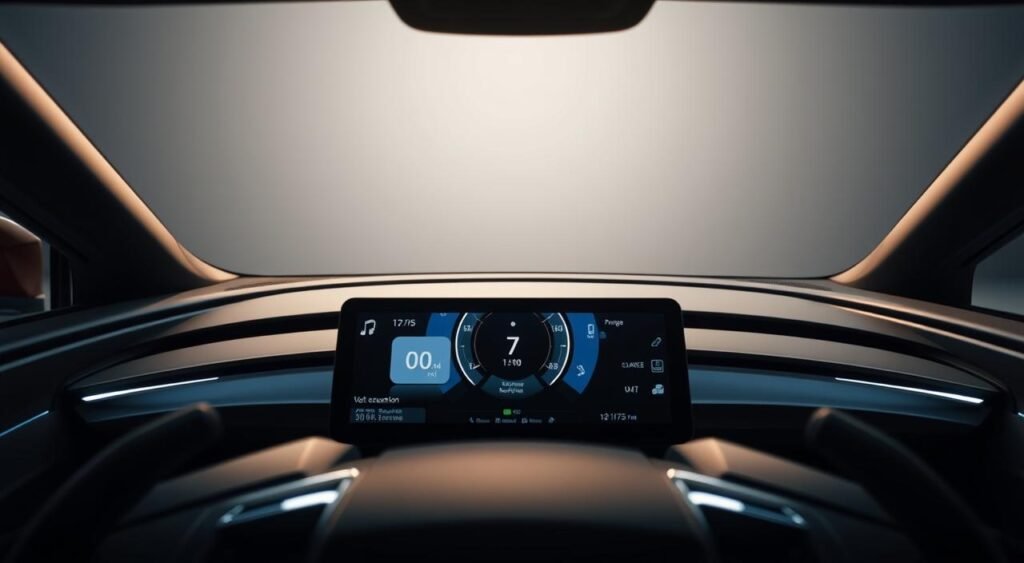 VinFast EV Highlights technology dashboard