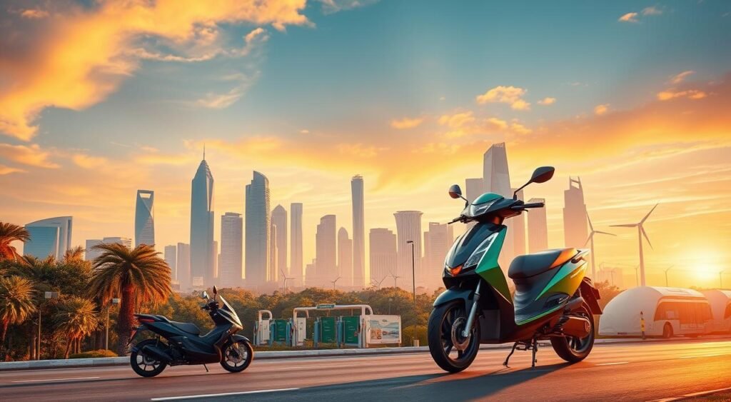 TVS electric mobility expansion in India