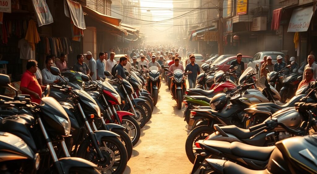 motorcycle market India analysis